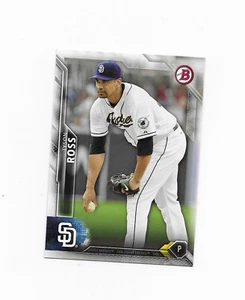 LOTTO DI 25 carte 2016 Bowman #73 Tyson Ross San Diego Padres - Foto 1 di 1