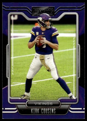 2021 Panini Playbook #55 Kirk Cousins Minnesota Vikings - Image 1 of 2