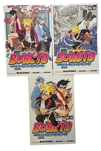 Viz Media Shonen Jump BARUTO Naruto Next Generation Vol 1-3 englisches Dreierset - Bild 1 von 2
