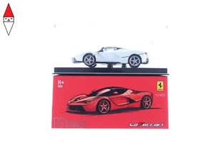 MODELLINO BBURAGO LAFERRARI SIGNATURE 1/4 BIANCA - Foto 1 di 2