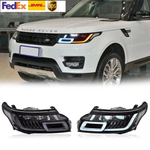 Left & Right LED Headlight Assembly For Land Rover Range Rover Sport 2014-2017 - Bild 1 von 7