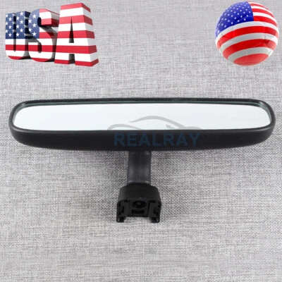 New Interior Rear View Mirror For 2004-2017 Honda Accord Civic CR-V Odyssey Fit  - Image 1 of 4