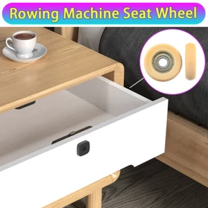 2Pcs Rowing machine seat wheel Nylon roller wheel bearing 8x36x10mm Track Drawer - Picture 1 of 11