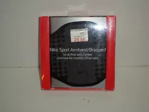 Black Nike Sport Armband For All Apple IPod Nano Holder Jogging Running NEW - Picture 1 of 3