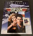 Top Gun (1986) (Blu-ray Disc + Digital copy + Mini-Poster Decal, 2021) NEW!