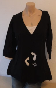 * C&A Yessica stretch Tunika Gr. L TOP Schwarz Umstandsmode - Bild 1 von 9