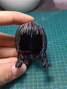 Modelo de escultura de cabello de doble giro 1:18 para figura de acción femenina de 3,75" cabeza cuerpo - Imagen 1 de 7