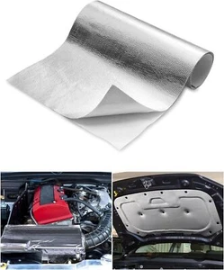 Backed Aluminized Self Adhesive 20''X40’'Thermal Insulation High Temp Protection - Picture 1 of 7