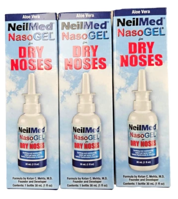 NeilMed NASOGEL Spray para Narices Secas 30 ml (paquete de 3) ^^ Foto 1 de 3