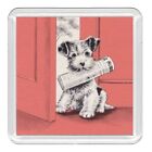 Jack Russell Fox Terrier pies akrylowa podstawka nowość kubek mata świetny prezent