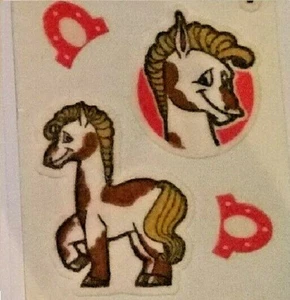 Sandylion Fuzzy Sticker - Pony - 1 Streifen - 10805 Retired* Rare* - Bild 1 von 2