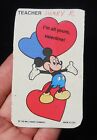 1960s? Walt Disney Mickey Mouse Says I'm All Yours Valentine! For the Teacher