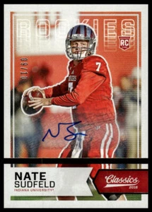 2016 Panini Classics #219 Nate Sudfeld Significant Signatures Gold #/10 - Picture 1 of 2