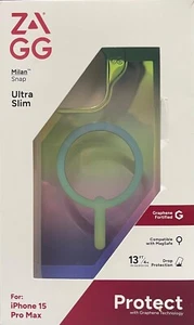 Zagg Milan Snap Case - iPhone 15 Pro Max 6.7 (2023) Iridescent - Picture 1 of 3