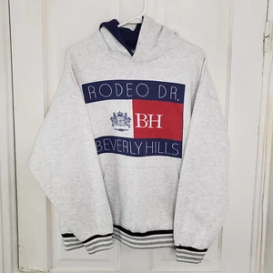 Vintage Tommy Hilfiger Rodeo Dr. Beverly Hills Kapuzenpullover Hoodie Erwachsene Medium - Bild 1 von 11