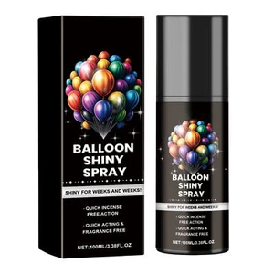 Balloon Shine Spray 100ml Balloon Brightener Spray Balloon Shiny Enhancer - Picture 1 of 12
