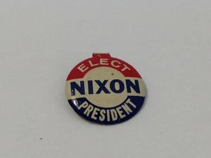 Pin/clip de solapa Elect President Nixon - Imagen 1 de 2