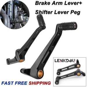 CNC Brake Shift Lever Arm Pedals Set For Harley V-Rod Night Rod VRSC 06 07-2017 - Picture 1 of 12