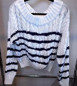 Cozy Striped Sweater by Anthropologie - Picture 1 of 4
