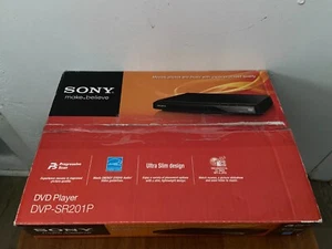 NUOVO lettore DVD/CD ultrasottile Sony DVP-SR201P scansione progressiva con telecomando - Foto 1 di 4