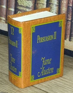 PERSUASION 2, BY JANE AUSTEN : A BOOK IN MINIATURE, JUST 67MM TALL, FOR READERS - Picture 1 of 1