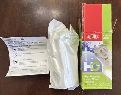 DuPont High Protection 100 Gallon Faucet Mount Water Filter Cartridge NEW SEALED - Image 1 of 4