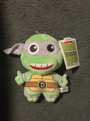 Teenage Mutant Turtles TMNT Phunny Kidrobot Donatello 8” Plush NWT - Image 1 of 4