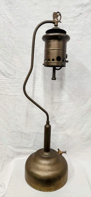 ANTIQUE AMERICAN GAS MACHINE MODEL P-66 (?) Lamp  - Image 1 of 4