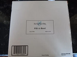 For your Ease Fill-A-Bowl 12 X 12” Acrylic Customizable Party Centerpiece NEW - Picture 1 of 6