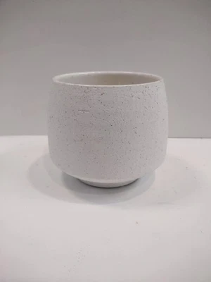 plantador de cerâmica branco/vaste de flores simples/novo presente 5x5" - Imagem 1 de 2