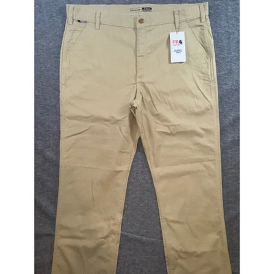 Carhartt FR Flame Resistant Relaxed Fit Canvas Work Pants Khaki Mens 42x36 NEW - Image 1 of 4