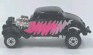 Matchbox 1982 33 Willy’s Street Rod MB69 Hot Rod Black Muscle Car 1:64 Diecast - Picture 1 of 5