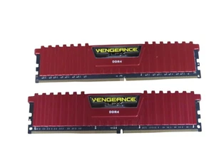 Corsair Vengeance LPX Lot (2) x 8GB = 16GB DDR4 2400MHz Desktop RAM - Picture 1 of 4