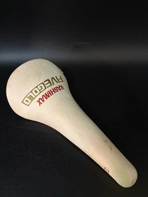 Kashimax Five Gold NJS Saddle White 30mm Rails Track Bike Fixed Gear - Image 1 of 4