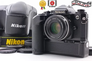 [Fast neuwertig mit Tasche] Nikon FE analoge Spiegelreflexkamera 35 mm AI-S 50 mm f1,8 MD-11 aus Japan - Bild 1 von 15