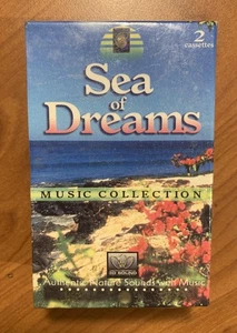 Sea of Dreams 2 Cassette Tape Set New Age Nature Sounds Sealed 1999 Madacy - Picture 1 of 4