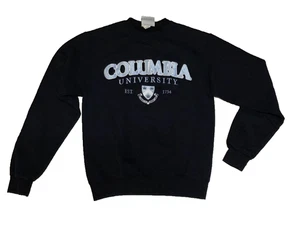 Champion Columbia University Sudadera Azul Marino Auténtica Ropa Deportiva, Talla Pequeña - Imagen 1 de 2