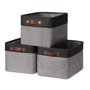 Storage Basket Bins(3 Pack) Large Collapsible Storage Baskets for Organizing ... - Picture 1 of 7