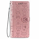 For Nokia 24 34 83 54 14 63 G10 G20 X10 Cute Cat Dog Embossed Leather Case