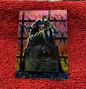 1995 Skybox DC Batman Master Series! Regular Chromium card #1 Batman! (.0328) - Picture 1 of 3
