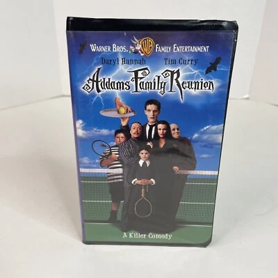 Addam's Family Reunion VHS VCR Tape 1998 Movie 91 Minute Tim Curry Daryl Hannah  - Image 1 of 4
