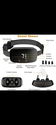 XCHO anti bark dog collar