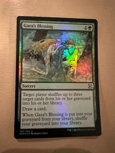 MTG - Gaea's Blessing FOIL - Eternal Masters - NM - Picture 1 of 1