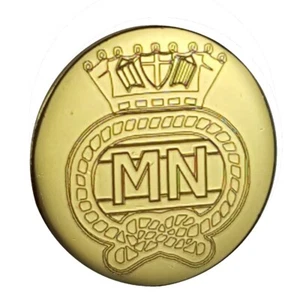 Botón blazer de la marina mercante (MN) - Imagen 1 de 4