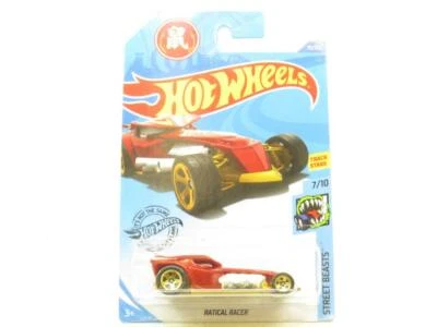 Hot Wheels Ratical Racer Strada Animali 91/250 Lungo Carta 1 64 Scala Sigillato - Immagine 1 di 2