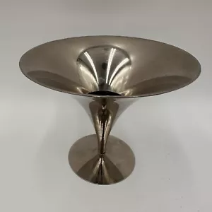 MCM Arthur Salm vernickelt Silhouette Kompott Schale Aschenbecher Space Age Art Deco - Bild 1 von 8