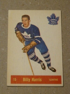 1957-58 Parkhurst Brian Cullen Card Toronto Maple Leafs #9 - Image 1 of 2
