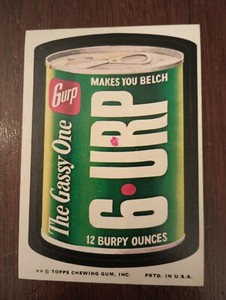 1974 Topps Wacky Packages (8th Series) (6-URP) (NRMT)