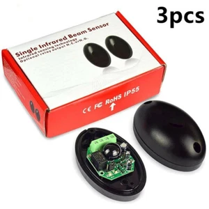 3pcs Laser Security System Infrared Beam Sensor Motion Detector Outdoor - Picture 1 of 10