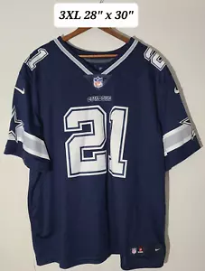 Nike Dri-Fit On Field Dallas Cowboys Ezekiel Elliott #21 3XL besticktes Trikot - Bild 1 von 6